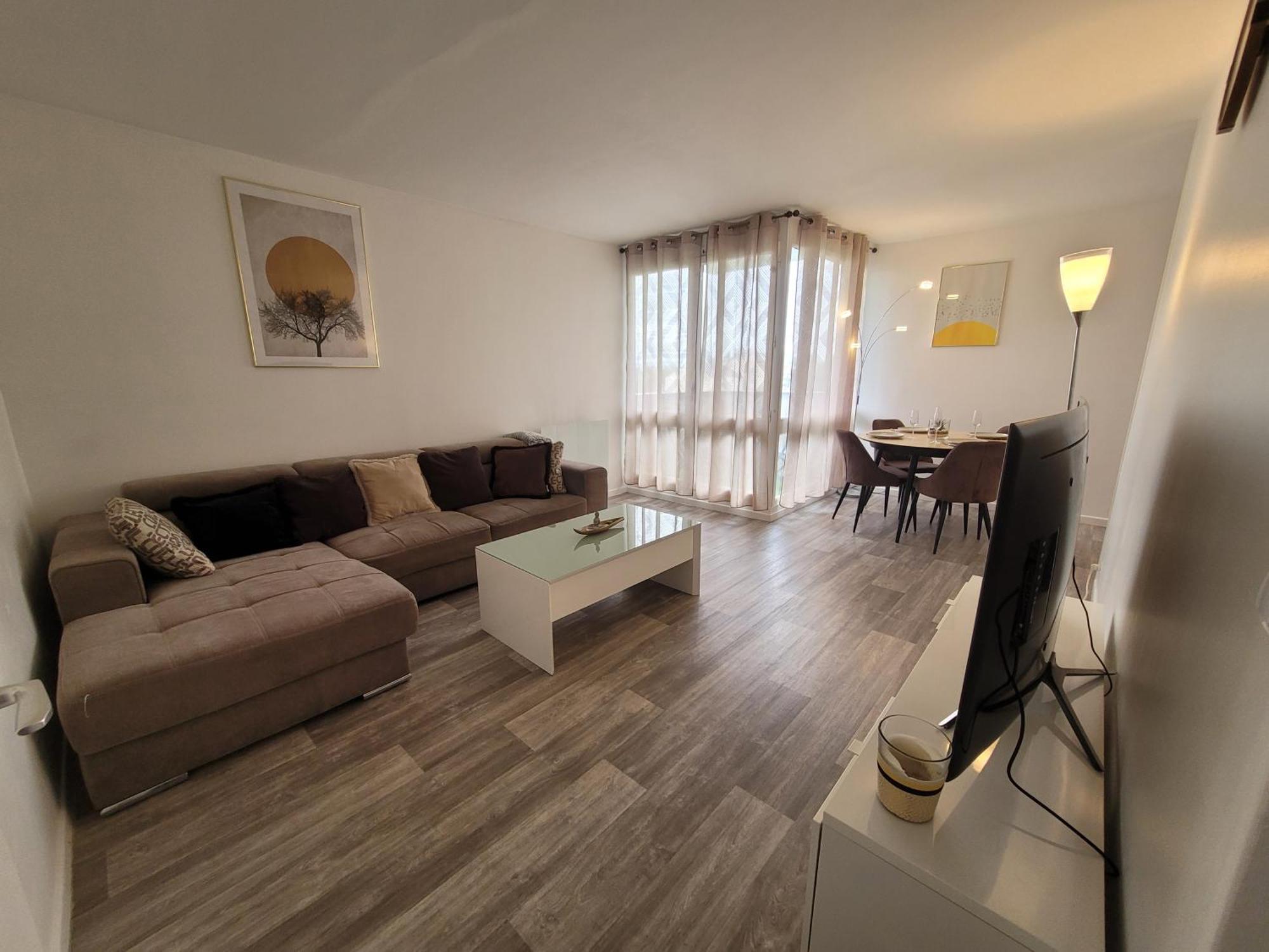 Apartament Parisian Retreat Pour 5 Personnes - 12 Min De Paris - Proche Gare Deuil-la-Barre Zewnętrze zdjęcie
