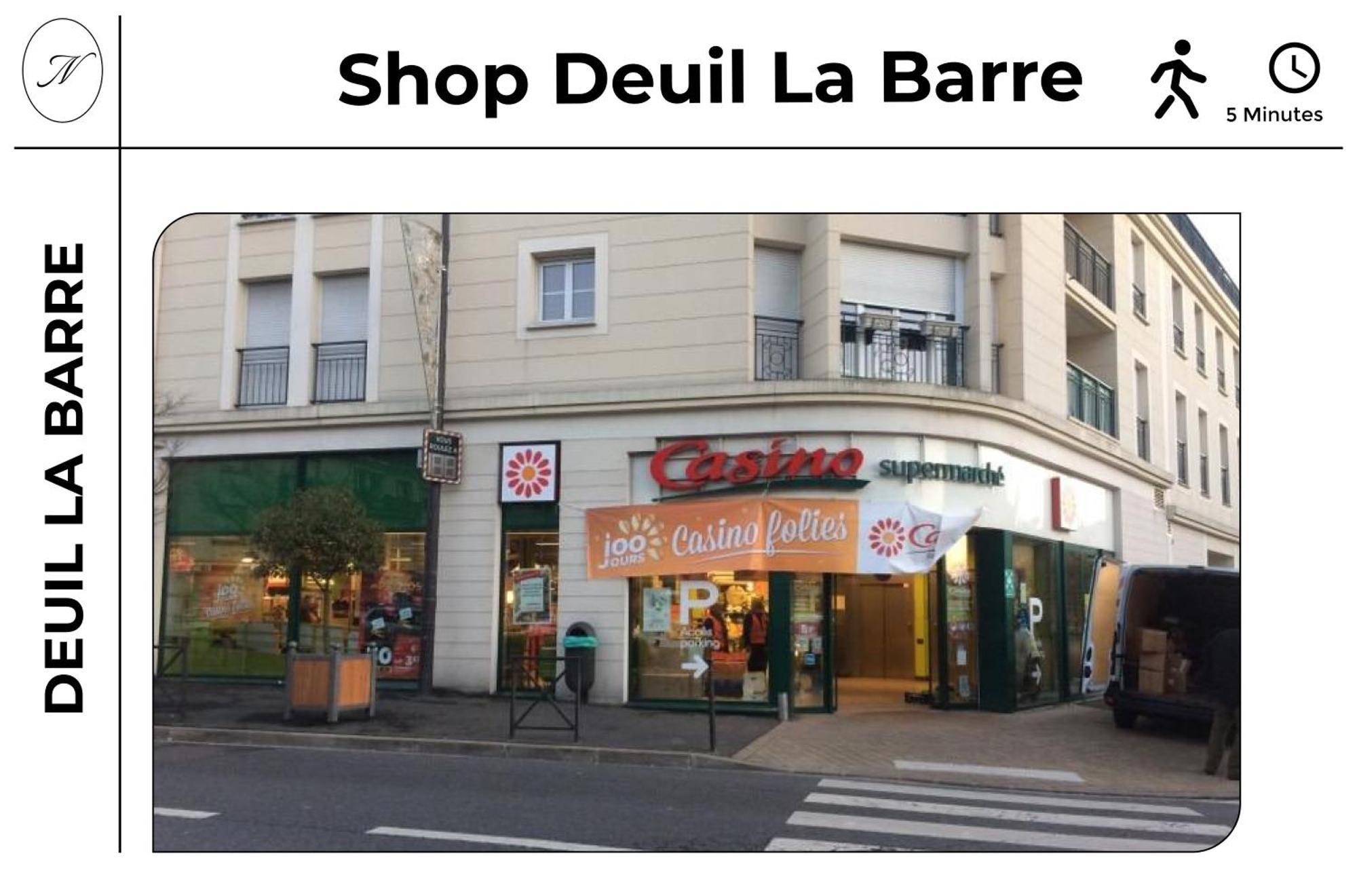 Apartament Parisian Retreat Pour 5 Personnes - 12 Min De Paris - Proche Gare Deuil-la-Barre Zewnętrze zdjęcie